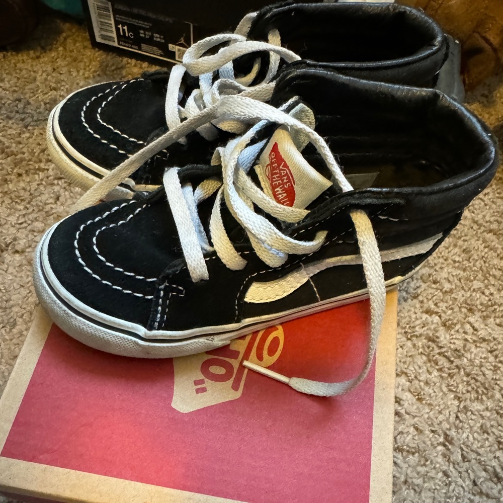 Boy Vans; Worn